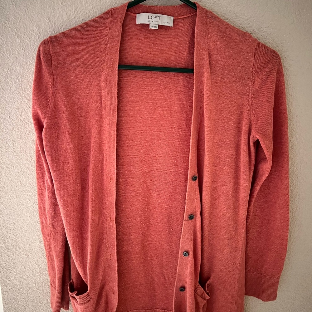 Loft cardigan.